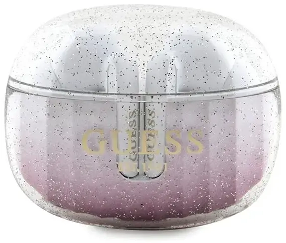 Guess Bluetooth earphones GUTWSHDGKEEP TWS GLITTER GRADIENT pink