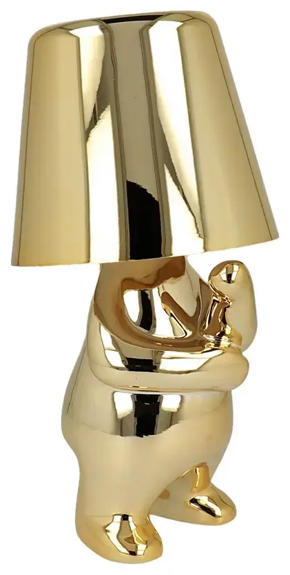 Naktinė lempa Golden Man dizainas G