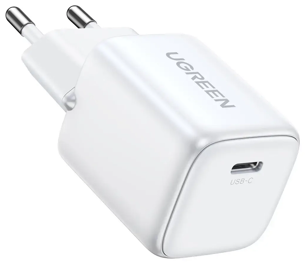 Ugreen Nexode Mini tīkla lādētājs | 30W | GaN, PD | USB-C | balts