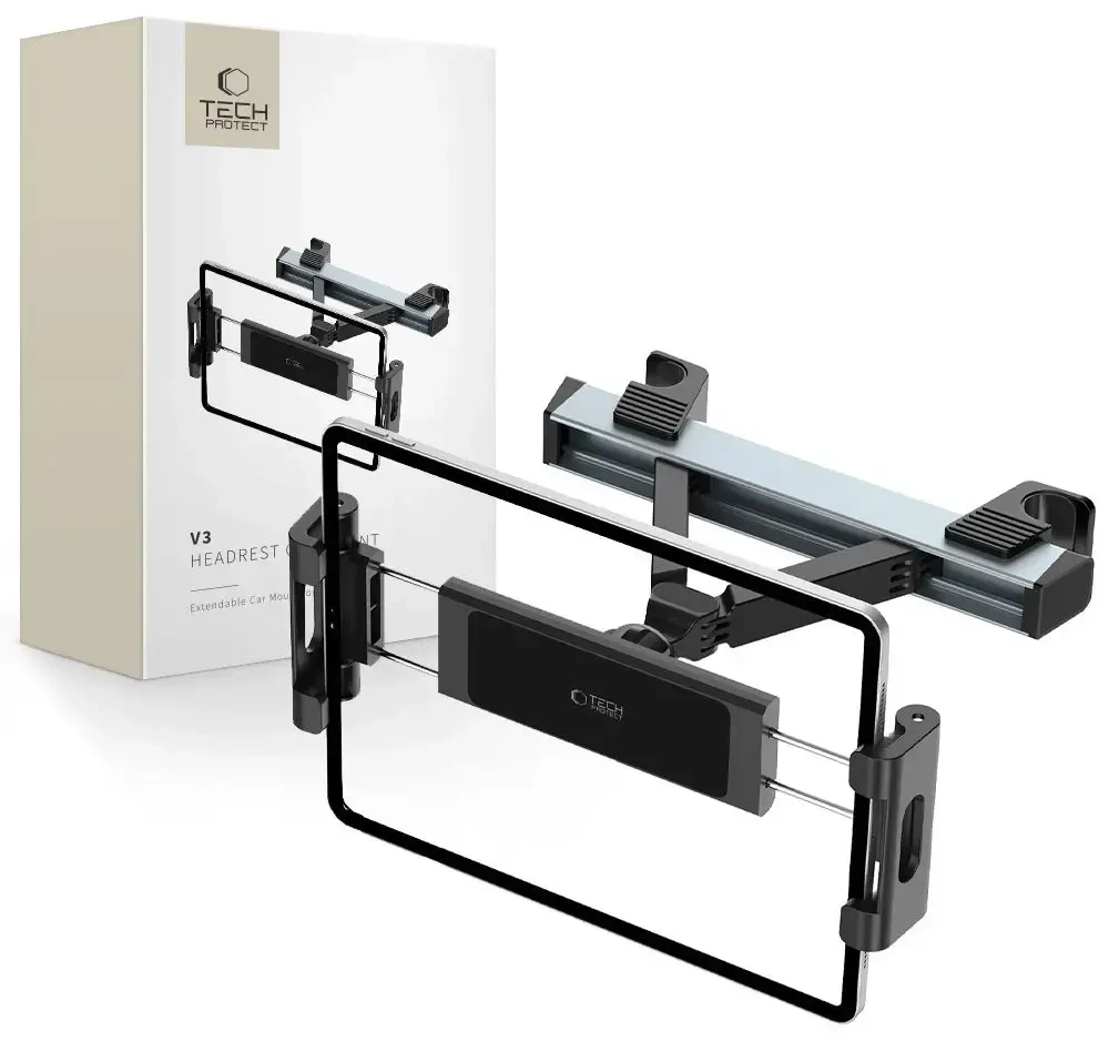 Tech-Protect V3 Headrest Car Mount - Black