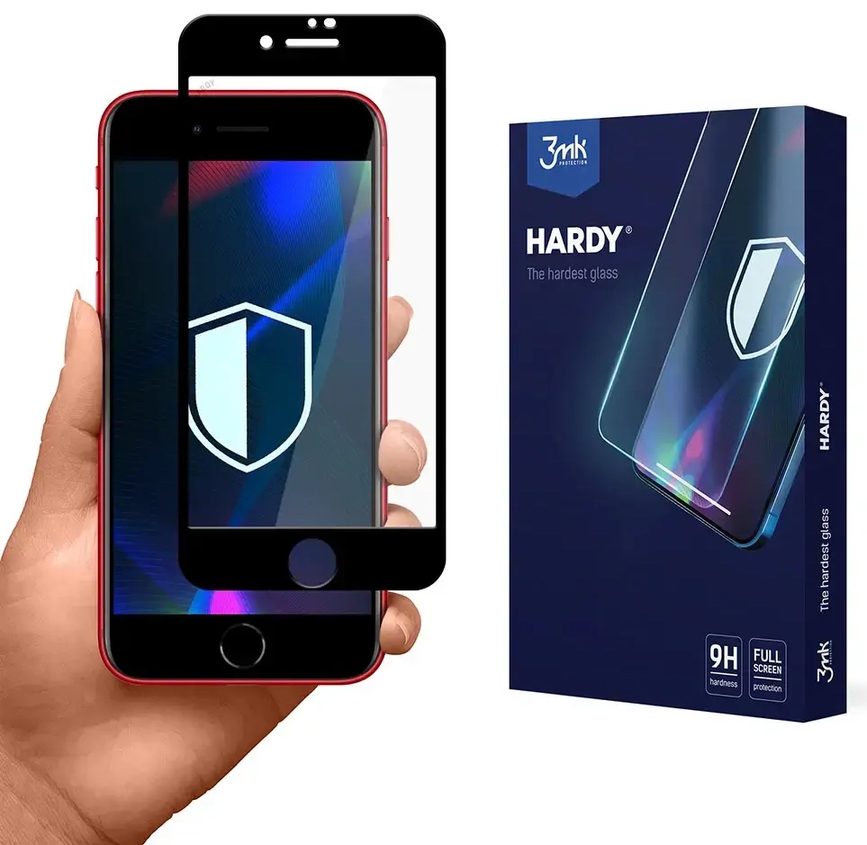 3mk Hardy apsauginis stiklas telefonui Apple iPhone 7 | iPhone 8 | iPhone SE 2020 | iPhone SE 2022
