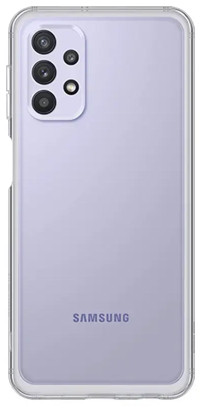 Reals Case ultra 1 mm silikona aizsargapvalks telefonam Samsung A325 Galaxy A32 4G caurspīdīgs