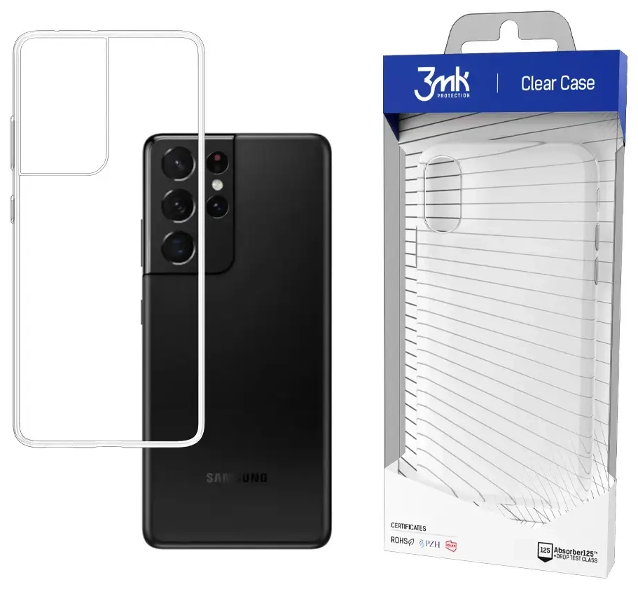 Samsung Galaxy S21 Ultra 5G - 3mk Clear Case