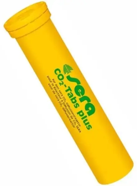 Tabletes ūdens bagātināšanai ar CO2 : Sera CO2:Tabs plus, 20 tab