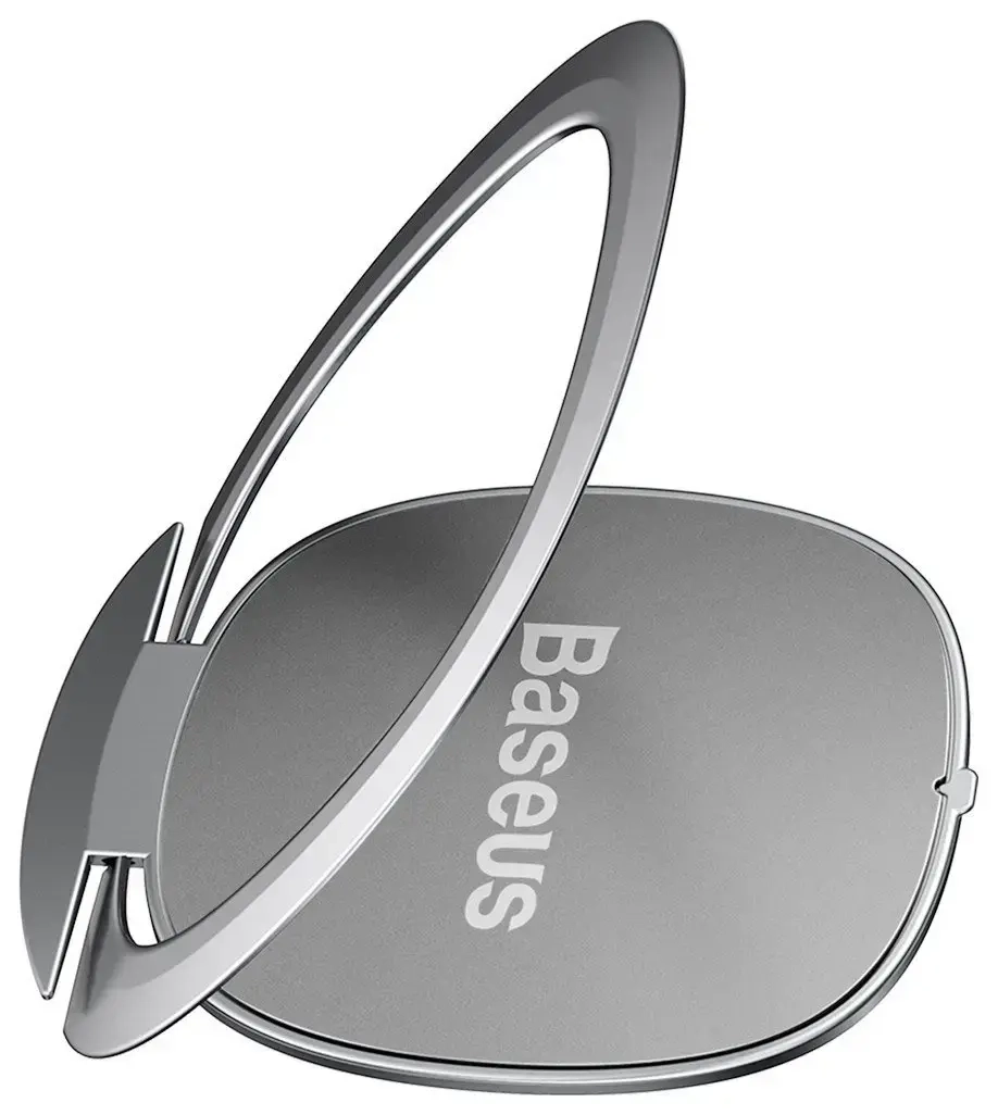Baseus Invisible Ring holder for smartphones (silver)