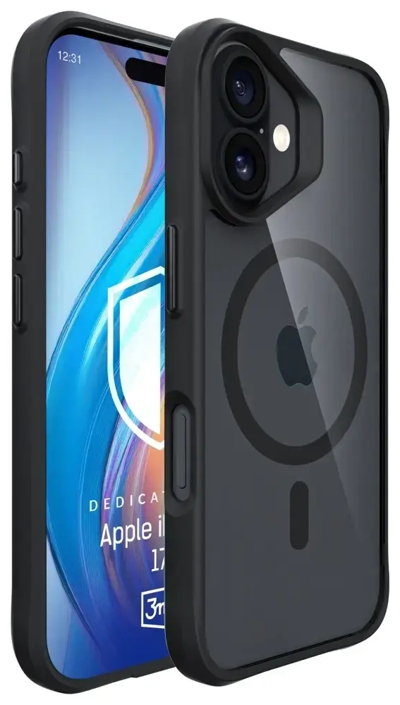 Case 3MK Satin Amor MagCase for Apple iPhone 17 transparent