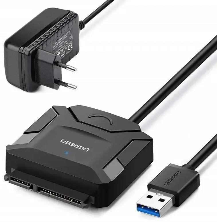 UGREEN USB 3.0 - SATA Disk Adapter  2,5''|3,5'' (black)
