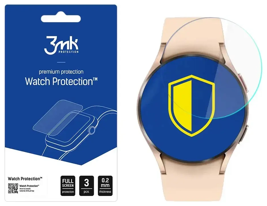 Samsung Galaxy Watch 4 40mm - 3mk Watch Protection™ v. FlexibleGlass Lite screen protector