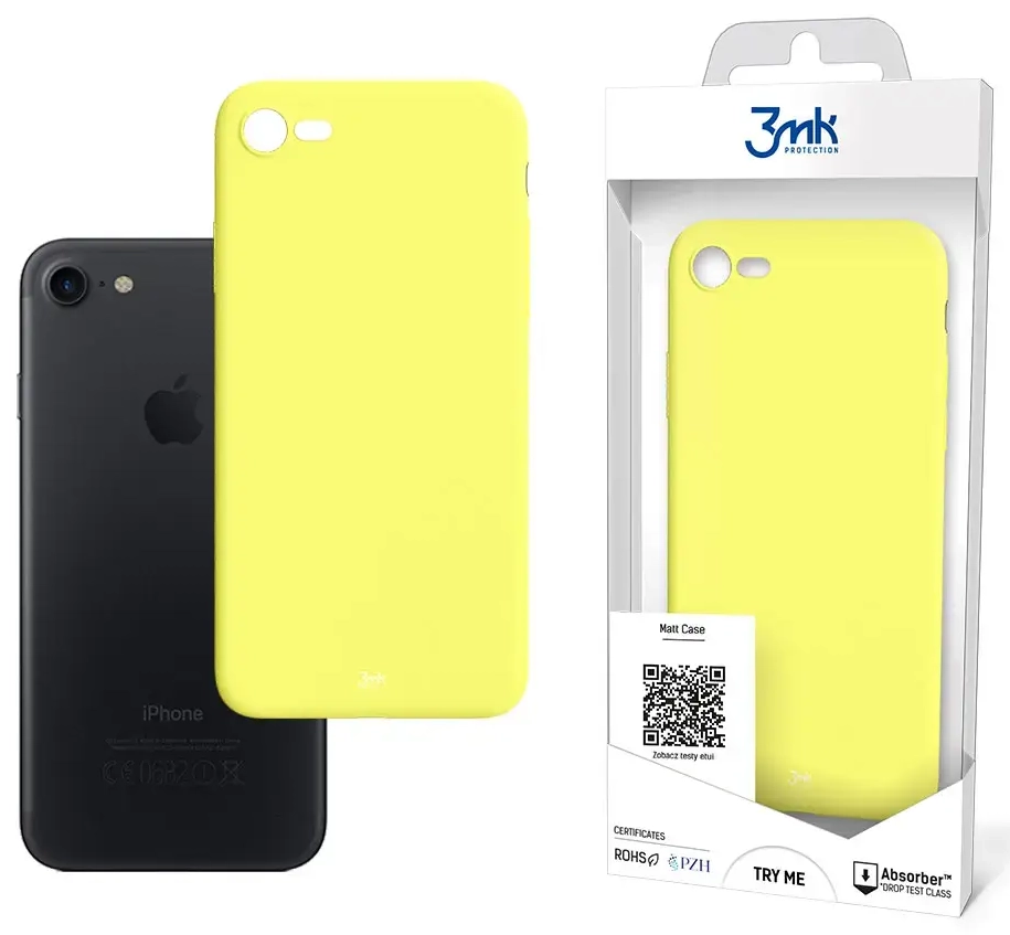Apple iPhone 7|8|SE 2020|2022 - 3mk Matt Case lime