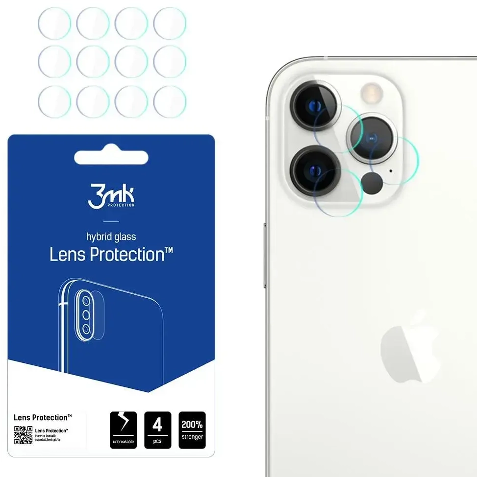 Apple iPhone 12 Pro Max - 3mk Lens Protectionâ¢