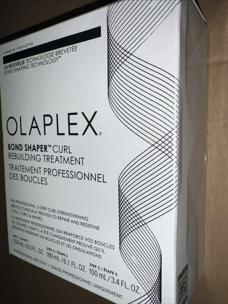 Olaplex Bond Shaper Curl Rebuilding Treatment - 3 Parts