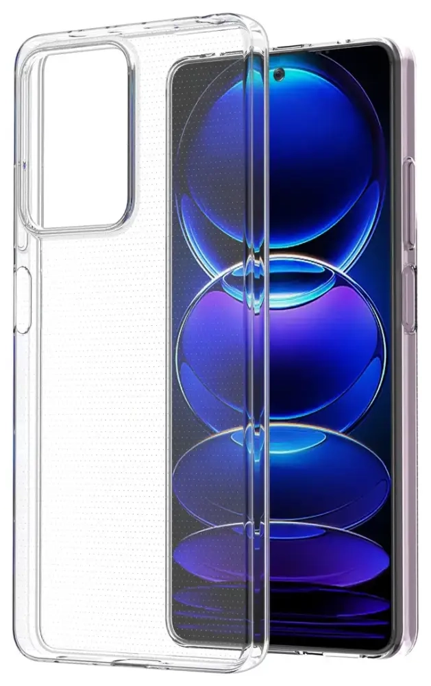Fusion Ultra Back Case 1 mm silikona aizsargapvalks Xiaomi Redmi Note 12 Pro 5G | Poco X5 Pro caurspīdīgs