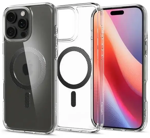 Spigen Ultra Hybrid MAG iPhone 16 Pro     Max 6.9" MagSafe carbon fiber ACS08000