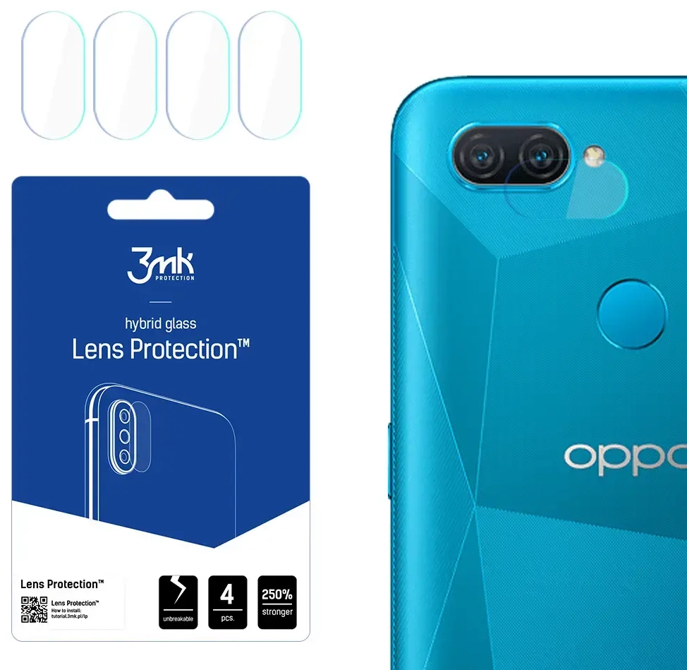 Oppo A12 - 3mk Lens Protection™ screen protector