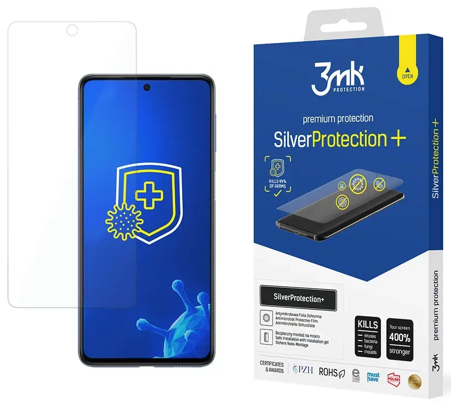 3mk SilverProtection+ aizsargplēve telefona ekrānam Samsung Galaxy M53 (M536) 5G
