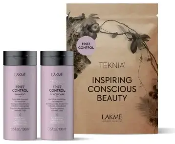 Lakm&eacute; Teknia Frizz Control Travel Pack 2 X 100 Ml
