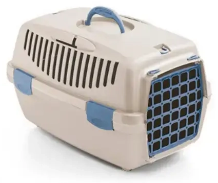 Transpordipuur Gulliver 1 plastuksega 48x32x31cm valge travertiini värvi