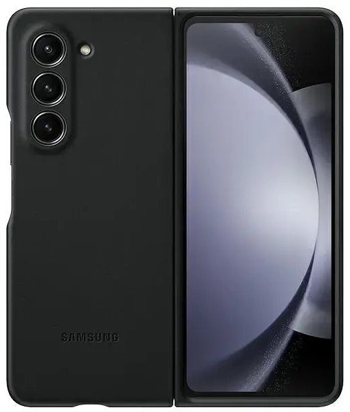 EF-VF946PBE Samsung Leather Cover for Galaxy Z Fold 5 Graphite