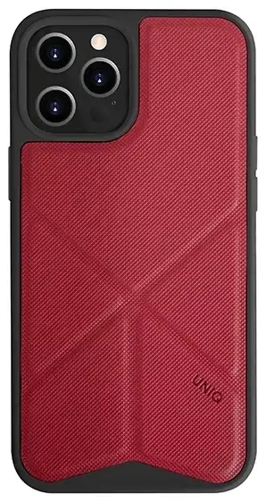 UNIQ etui Transforma iPhone 12 Pro Max 6,5" czerwony|red