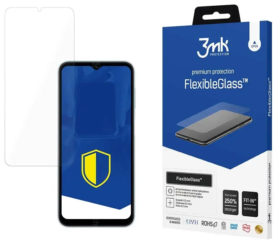 Samsung Galaxy M14 – 3mk FlexibleGlass™ ekrano apsauga