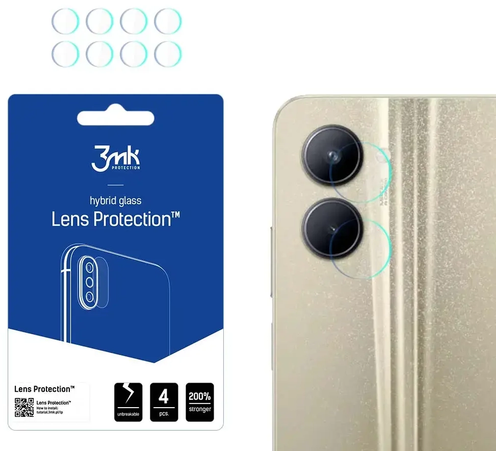Realme C33 - 3mk Lens Protection™ screen protector