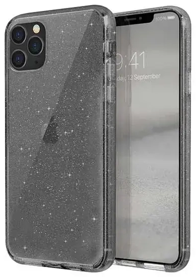 UNIQ etui LifePro Tinsel iPhone 11 Pro Max czarny|vapour smoke