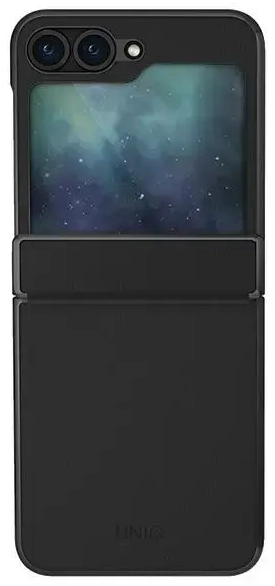 UNIQ etui Ora Sam Z Flip6 czarny|black