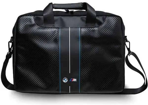 BMW Torba BMCB15COMSCAKL 15" czarny|black Carbon Blue Stripes