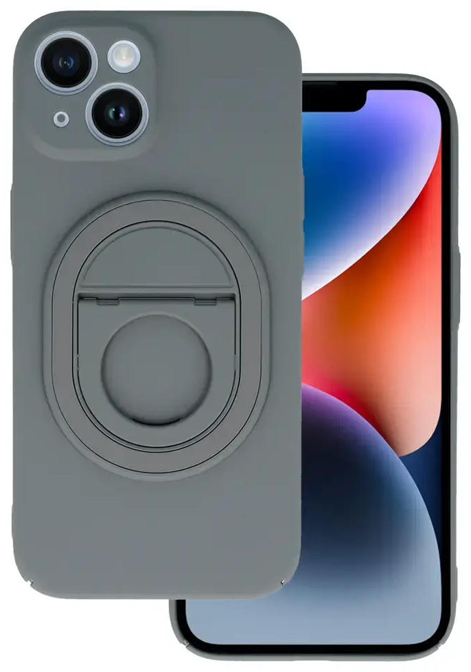 Tel Protect Magnetic Elipse чехол для телефона iPhone 14 серый