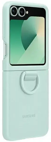 Etui Samsung EF-PF741TMEGWW Z Flip6 F741 miętowy|mint Silicone Case with Ring