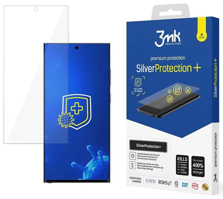 3mk SilverProtection+ apsauginė plėvelė telefonui Samsung Galaxy S23 Ultra (S918)