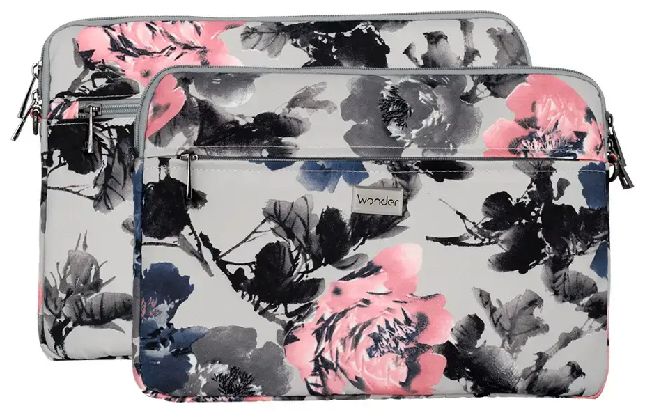 Wonder Sleeve Laptop 17 inches peonies