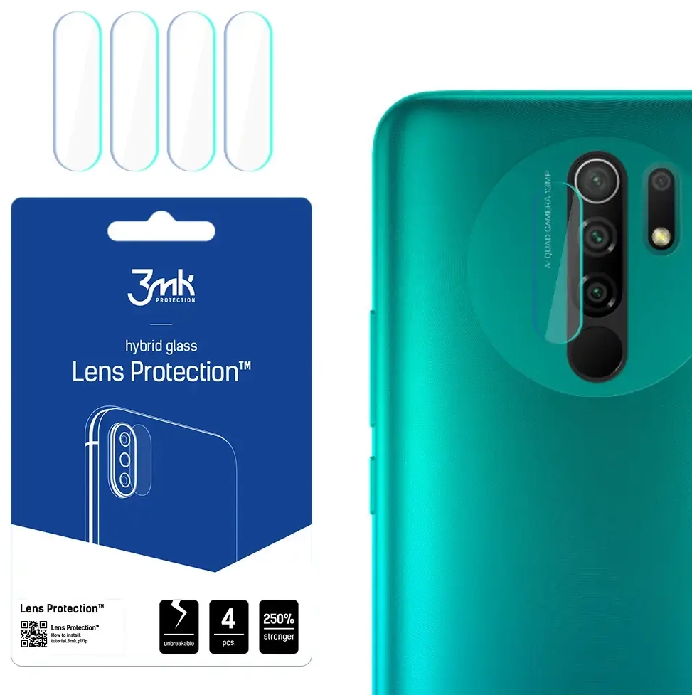 Xiaomi Redmi 9 - 3mk Lens Protection™ screen protector