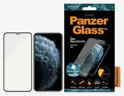 PanzerGlass Ultra-Wide Fit aizsargstikls telefonam iPhone X | iPhone XS | iPhone 11 Pro