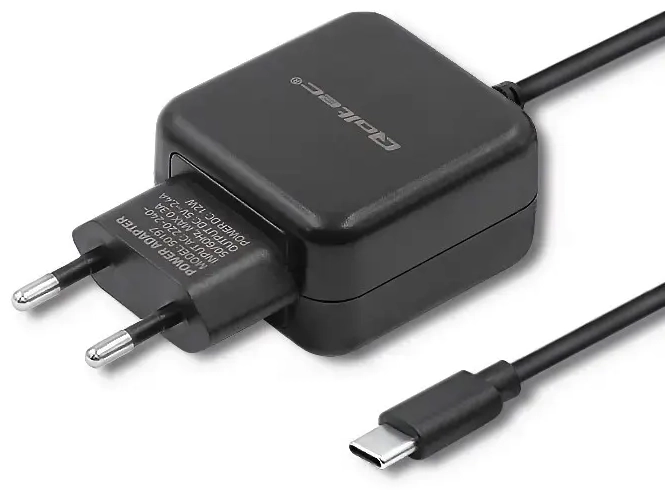 Qoltec Charger reisilaadija | 12W | USB-C | USB-C kaabliga komplektis