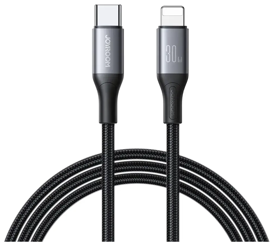 Joyroom S-A28 Flash Series data transfer and charging cable | USB-C to Lightning | 30W | 1m | black