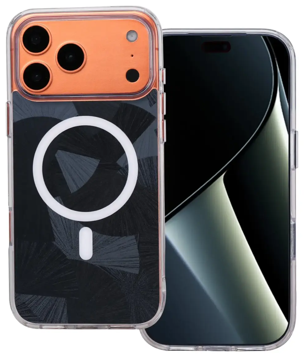 Flash Mag maciņš ar MagSafe atbalstu telefonam iPhone 17 Pro Max melns