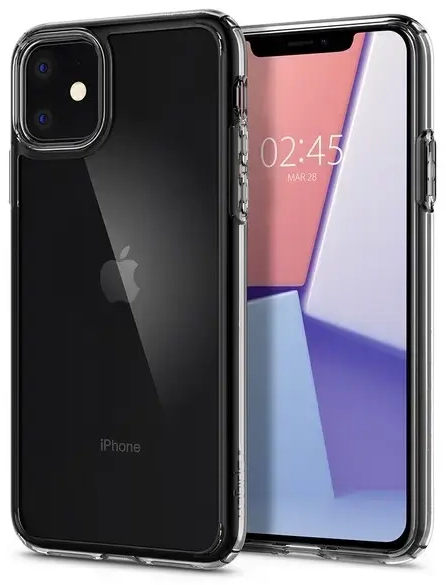 Spigen Ultra Hybrid iPhone 11 skaidrus 076CS27185