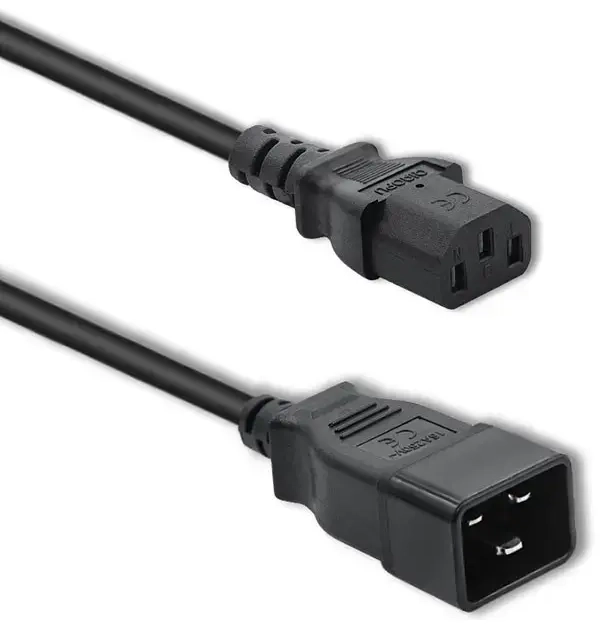 Power cable for UPS C20|C13, 1.2m