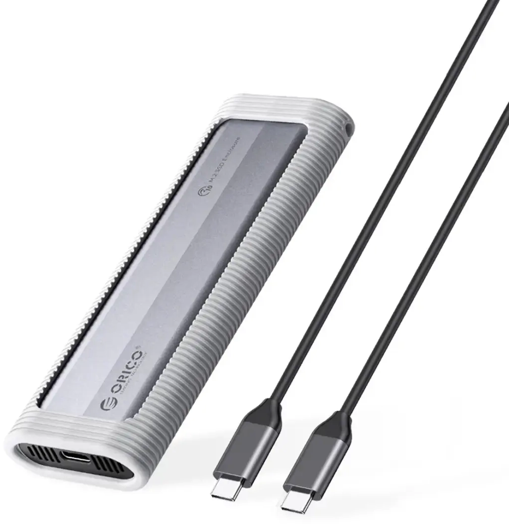 Orico AXM2S-G2 M.2 NVME|NGFF USB-C 10Gb|s Disk Drive - Gray