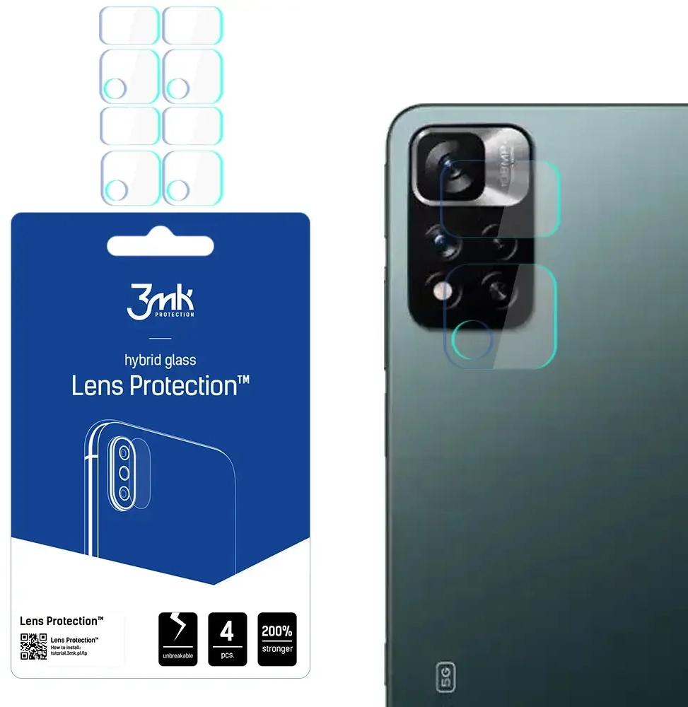 3mk Lens Protection do Xiaomi Redmi Note 11 Pro 4G|5G