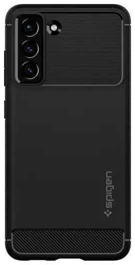 SPIGEN Rugged Armor ACS03049 Case for Samsung Galaxy S21 FE - Matte Black