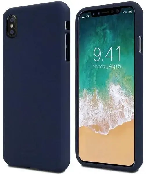 Mercury Soft Huawei P40 Lite E niebieski |midnight blue