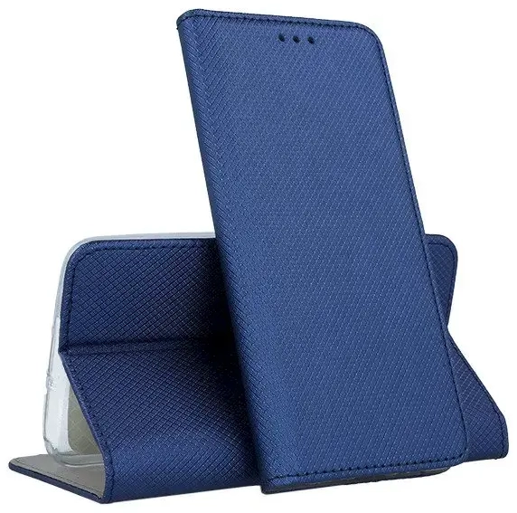 GoodBuy magnet grāmatveida maks telefonam Samsung A725 | A726 Galaxy A72 | A72 5G zils