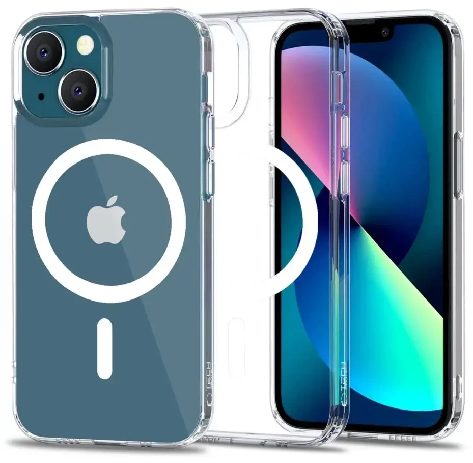 Tech-Protect MagMat MagSafe case for iPhone 13 mini - transparent