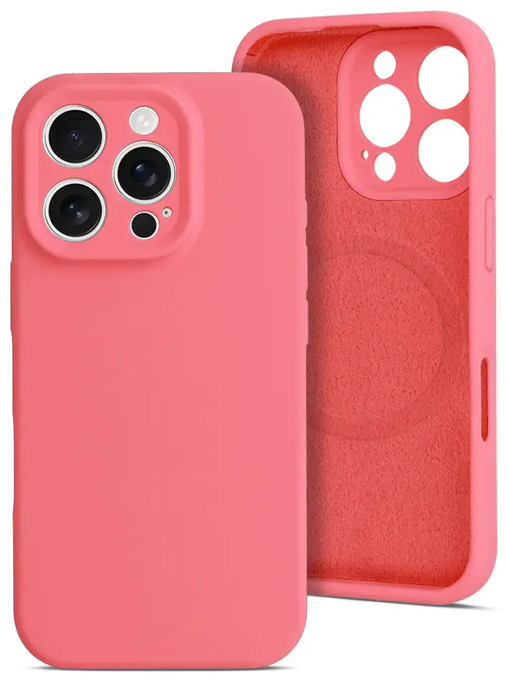 MagColor Pure telefoni ümbris iPhone 16 punane